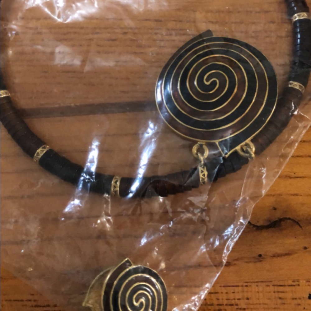 Premiere Necklace w/clip on earrings.